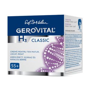 Crema  pentru ten matur sau ridat Gerovital H3 Classic, 50 ml