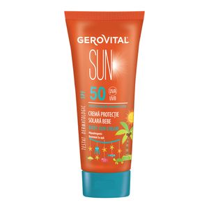 Crema protectie solara bebe SPF50 Gerovital Sun 100 ml