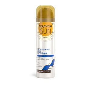 Lotiune spray 3 in 1 dupa plaja Gerovital Sun, 150ml