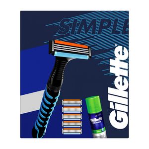 Set pentru cadou barbati Gillette set simple, 297.756gÂ