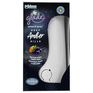 Aparat Glade Sense & Spray Deep Amber Hills - coacaze, tamaie, chihlimbar lichid