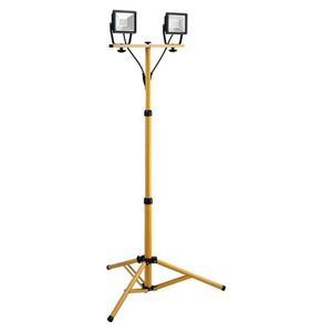 Proiector LED cu stand telescopic Goobay 2x20W 3300lm IP65 6500K