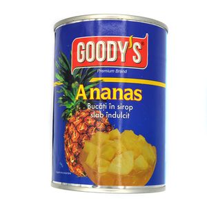 Ananas cuburi Goody`s, 560 g