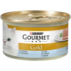 Hrana umeda pentru pisici Purina Gourmet Gold Mousse cu ton, 85 g