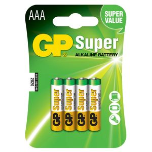 Baterie alcalina GP R3 (AAA) 4 bucati/blister