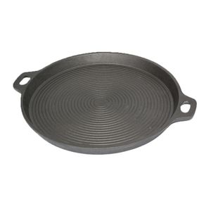 Tigaie din fonta Grill Chef, 33cm