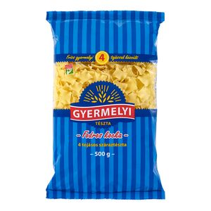 Paste patrate Gyermelyi cu 4 oua, 500 g