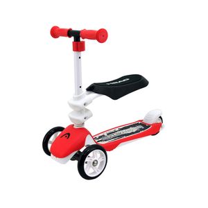 Trotineta copii Head 2 in 1 , 1-3 ani, culoare rosu