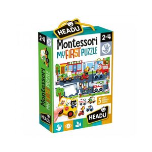 Montessori primul meu puzzle - oras