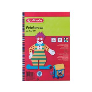 Carton colorat, 300 grame, 10 coli, 22-32 cm