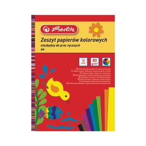 Set 10 file hartie glasata Herlitz A4