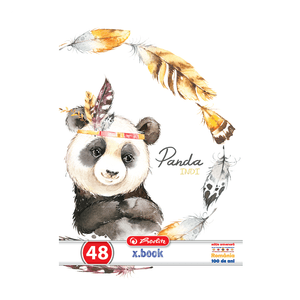 Caiet Herlitz Velin Animale A5, 48 file