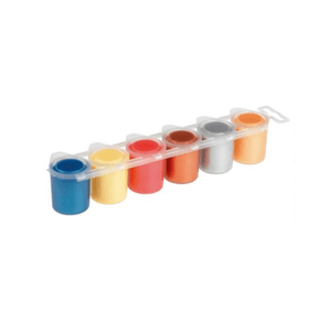 Acuarele Pelikano guase, culori metalice, 6 x 25 ml