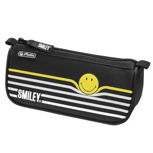 Necessaire triunghiular Herlitz sport, 22 x 10.5 x 4.5 cm, motiv Smiley World