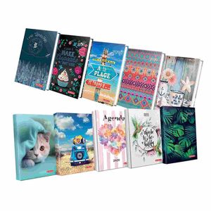 Agenda datata Herlitz A5, 352 de pagini, coperti buretate