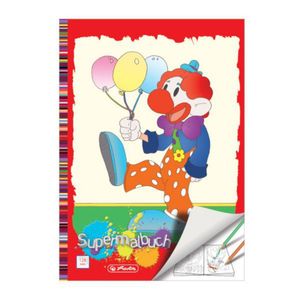Carte de colorat A4 128 file diverse motive