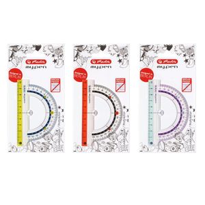 Raportor plastic, 10 cm