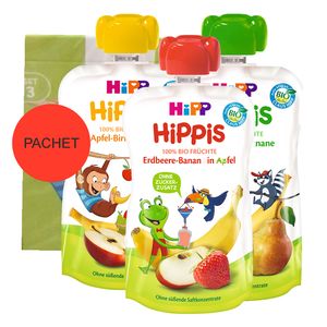 Pachet promo : Hipp, 3 Hippis, 100 + joc de memorie