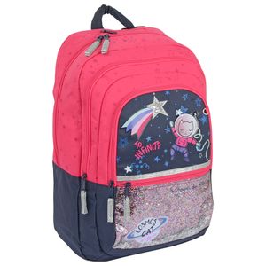Ghiozdan pentru fete Cosmo Cat, compartiment pentru laptop