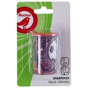Ascutitoare Auchan cu 2 gauri, cu design, diverse culori