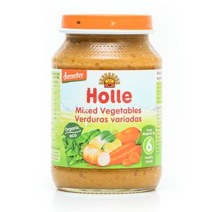 Piure de legume Holle Eco Mix 190g