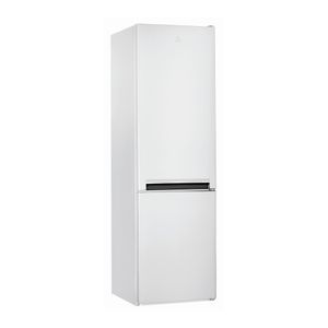 Combina frigorifica INDESIT LI9 S1E W, 372L, H 201.3cm, Clasa F, alb