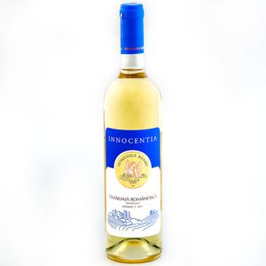 Vin alb demidulce Innocentia,  Tamaioasa Romaneasca 0.75 l