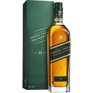 Whiskey Johnnie Walker Green Label 15 ani 43% alcool 0.7 l