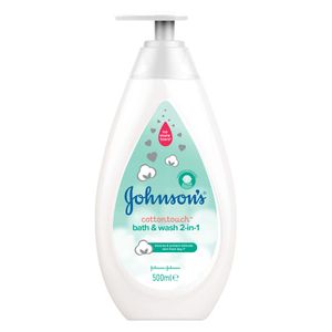 Gel de dus Johnson's Baby Cottontouch Bath&Wash 2-in-1, nou-nascuti, 500ml