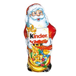 Figurina de ciocolata Kinder 110 g, Mos Craciun