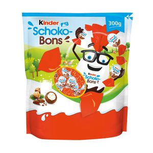 Bomboane de ciocolata cu lapte Kinder, 300 g