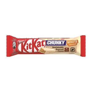 Baton cu ciocolata alba KitKat Chunky, 40g