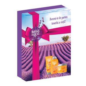 Set pentru cadou Le Petite Maseillais cu sampon, masca de par si balsam