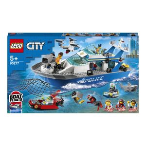 LEGO City - Nava de patrulare a politiei 60277, 276 piese