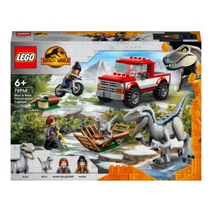 LEGO Jurassic World - Capturarea Velociraptorilor Blue si Beta 76946, 181 piese