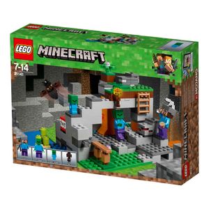 LEGO Minecraft - Pestera cu zombi 21141, 241 piese