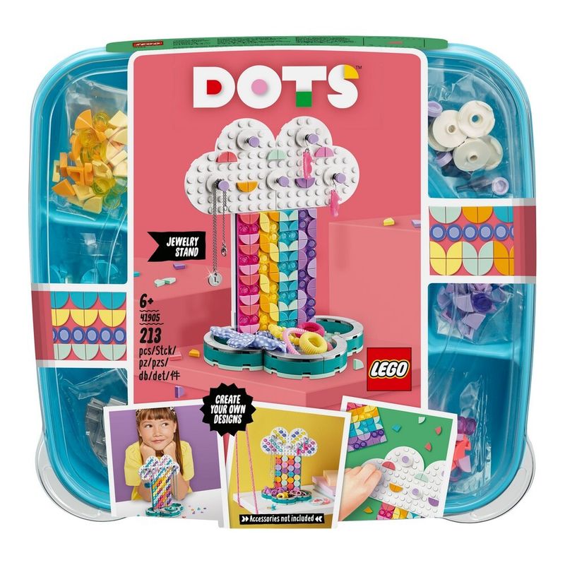 LEGO DOTS Stativ curcubeu pentru bijuterii 41905 213 piese Pret avantajos Auchan.ro