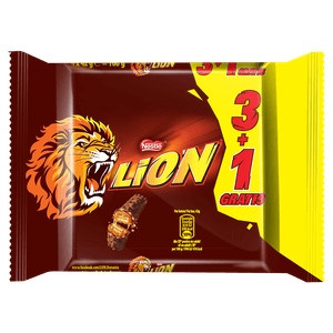 Pachet promo : Batoane Lion 42 g 3 + 1 extra