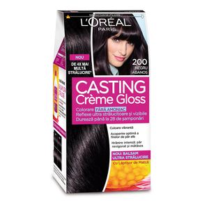 Vopsea de par fara amoniac L'Oreal Paris Casting Creme Gloss 200, 180 ml