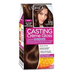 Vopsea de par fara amoniac L'Oreal Paris Casting Creme Gloss 535, 180 ml