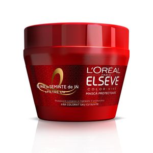 Masca protectoare L'Oreal Paris Elseve Color-Vive pentru par colorat, 300 ml