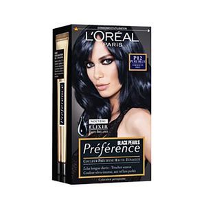 Vopsea de par permanenta L'Oreal Preference P12 Black Night