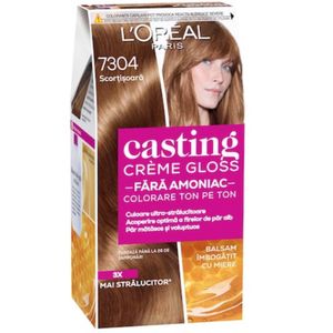 Vopsea de par fara amoniac  L'Oreal Paris Casting Creme Gloss 7304, 180 ml