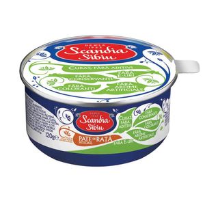 Pate integral de rata Scandia Sibiu, 120g