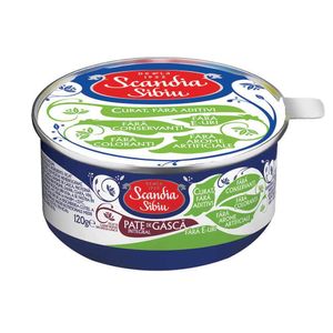 Pate cu ficat de gasca Scandia Sibiu, 120g