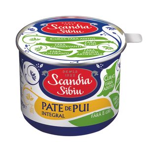 Pate integral de pui Scandia Sibiu, 200g