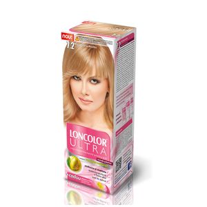 Vopsea permanenta pentru par Loncolor Ultra, 7.2 Blond auriu deschis