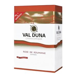 Vin roze demisec Val Duna, Cupaj Roze, 3 l