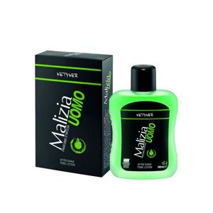 After shave si lotiune tonica 2 in 1 Malizia Uomo Vetyver 100 ml