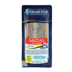 Matias hering file afumat Ocean Fish, 200 g